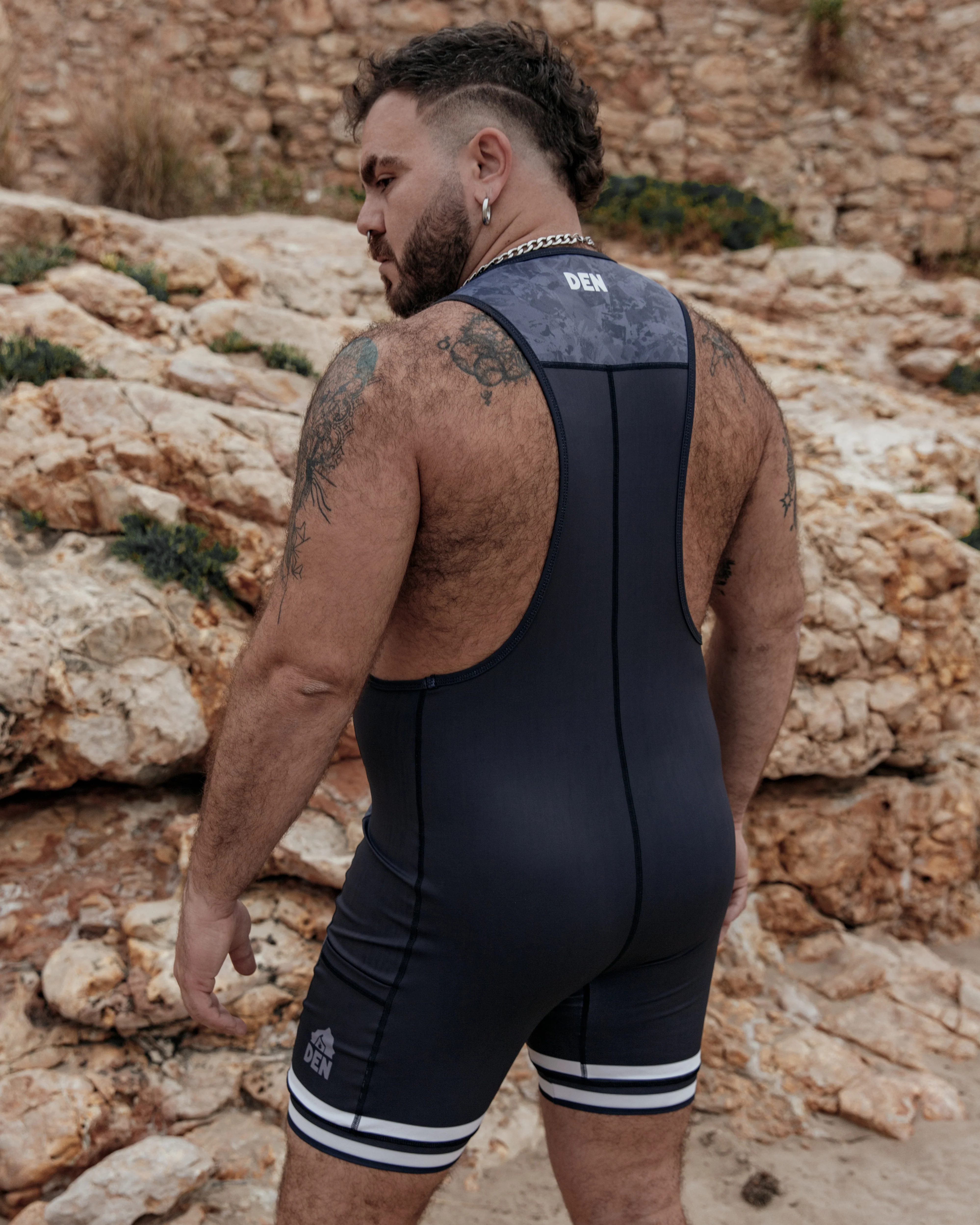 Low-Cut  Singlet - Black Camo - Image 4