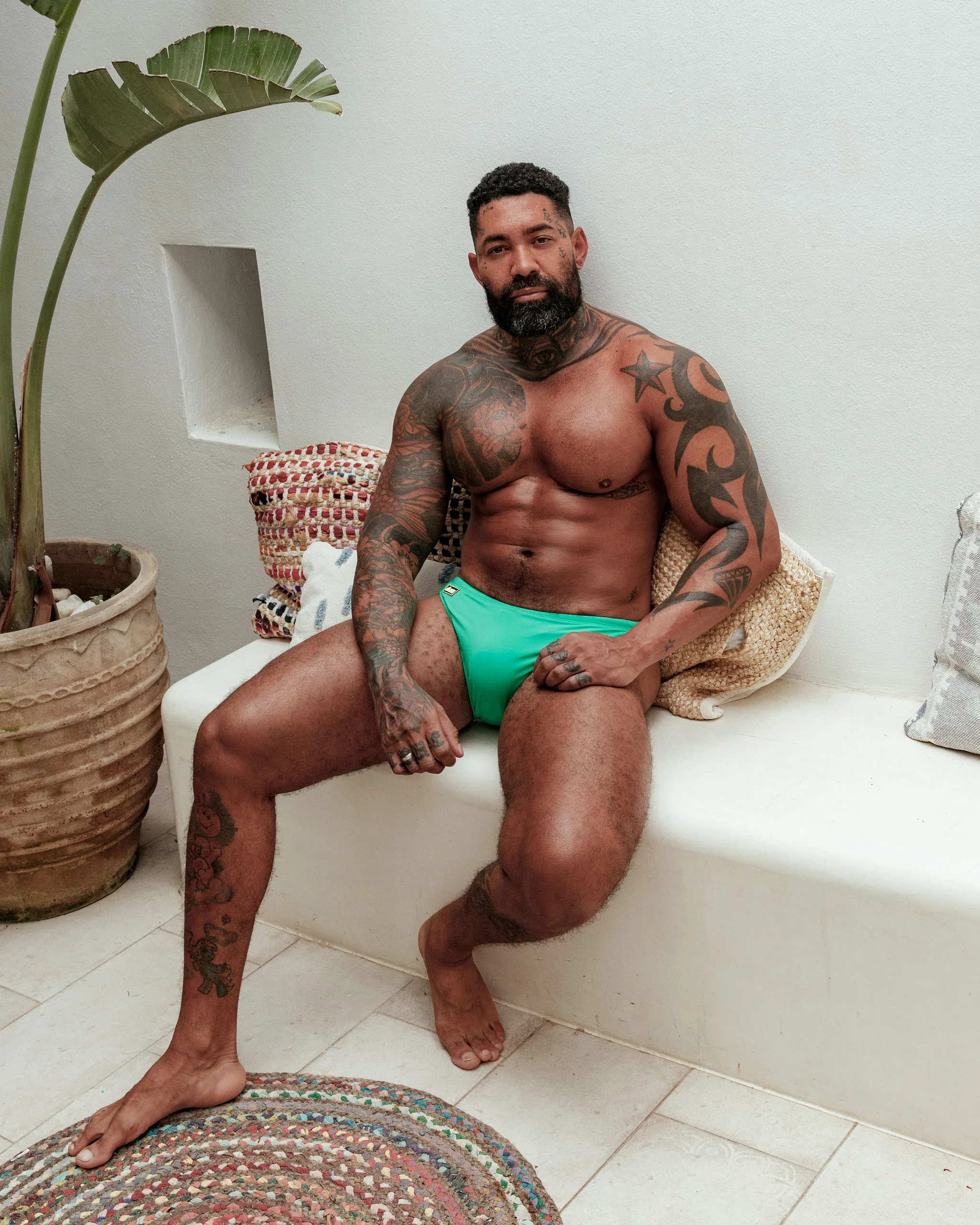 Skinny Swim Brief - Bold Green - Image 3