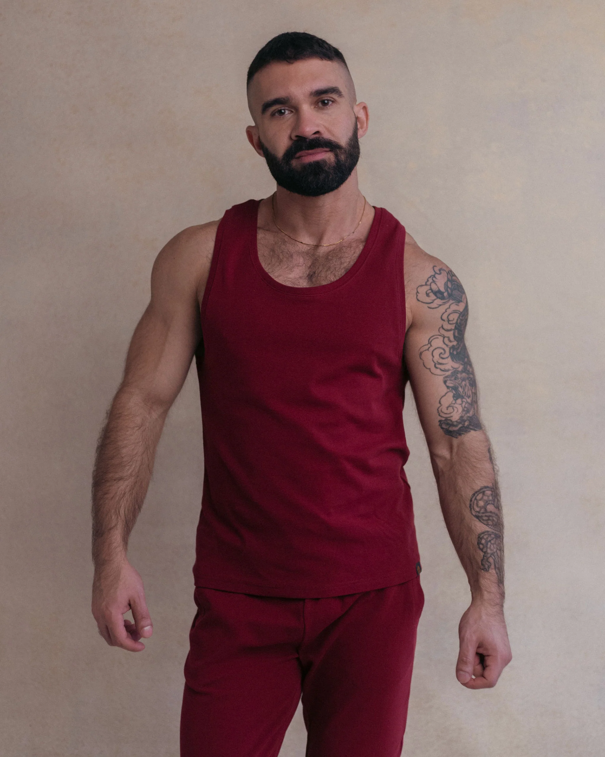 Union Vest - Burgundy